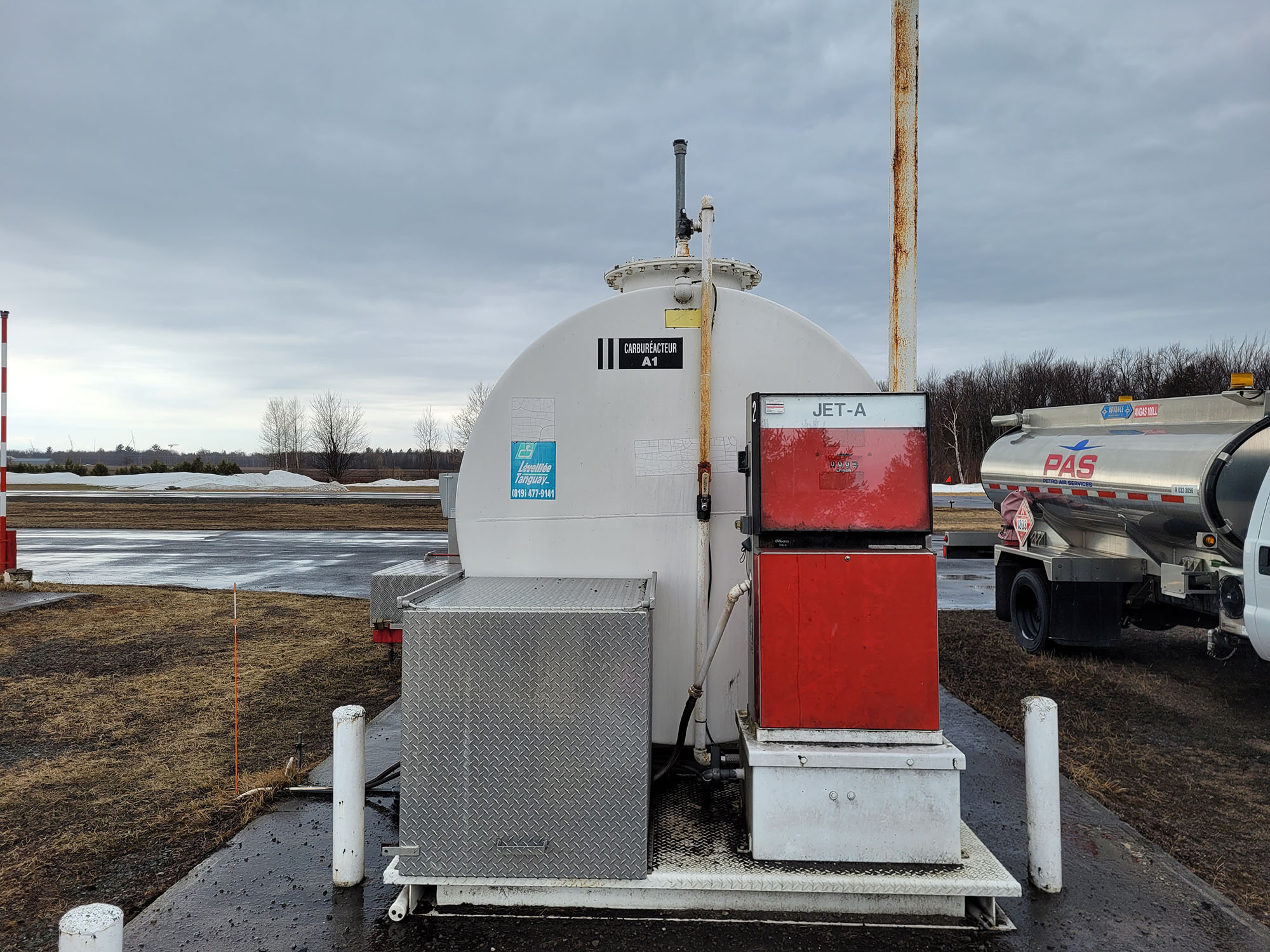 Vente de produits pétroliers